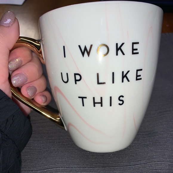 Other - I woke up like this ceramic coffee cup
